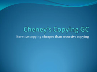 iterative copying cheaper than recursive copying