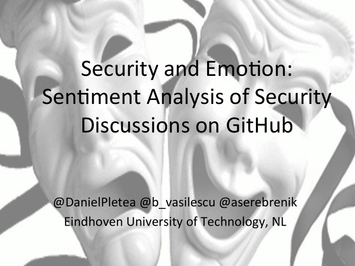 security and emo0on sen0ment analysis of security