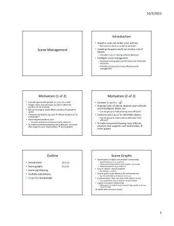 Introduction  Graphics cards can render a lot, and fast  But never as much or as fast as