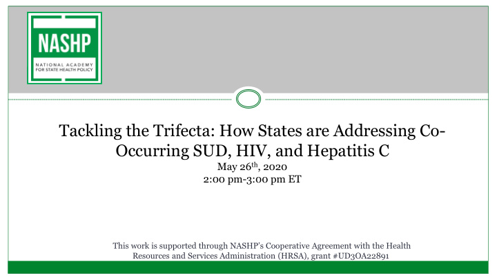 tackling the trifecta how states are addressing co