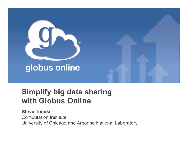 globus online
