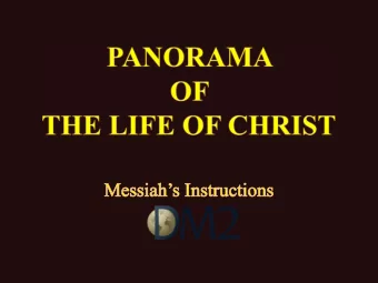 J. The Good Shepherd  John 10:1  21 1. Old Testament background is needed to correctly