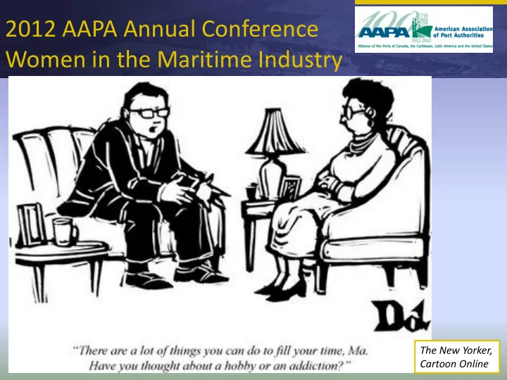 women in the maritime industry