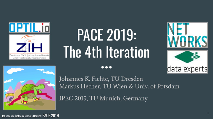 pace 2019 the 4th iteration