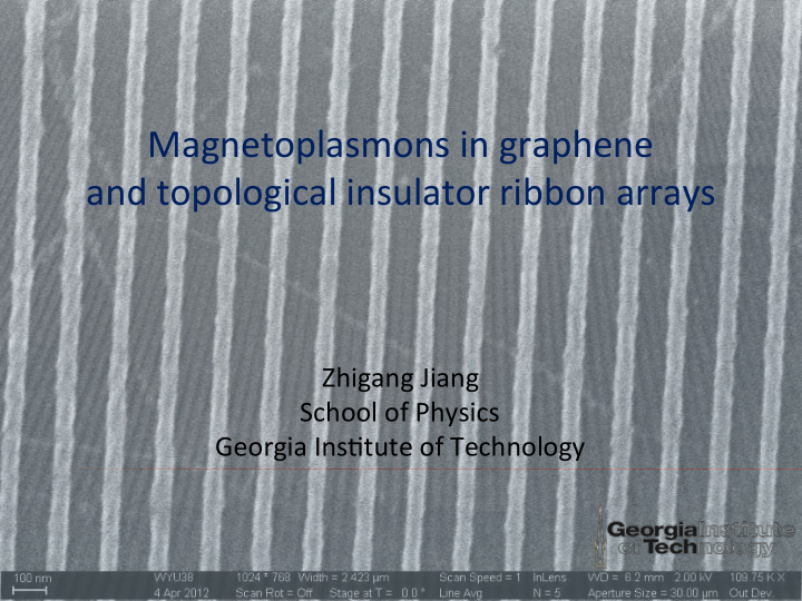 magnetoplasmons in graphene and topological insulator