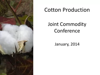 January, 2014  Duplin County, 2013  Photo credit:  Dan Kornegay, 2013  Central Crops  Research