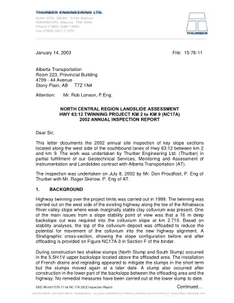 Alberta Transportation  Room 223, Provincial Building  4709 - 44 Avenue  Stony Plain, AB     T7Z