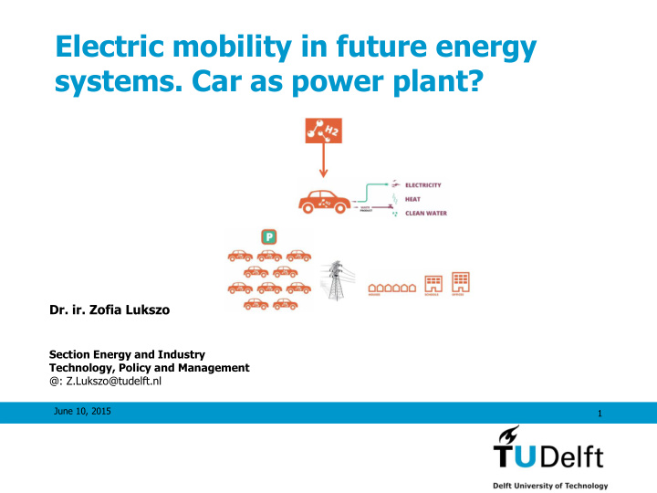 electric mobility in future energy