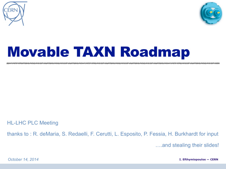 movable taxn roadmap