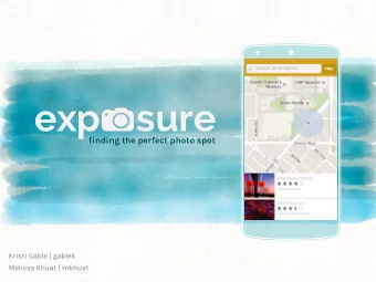 exp    sure  Location: Pike Place  Distance: 0  finding the perfect photo spot  User: No  Rating: 4