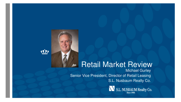 retail market review