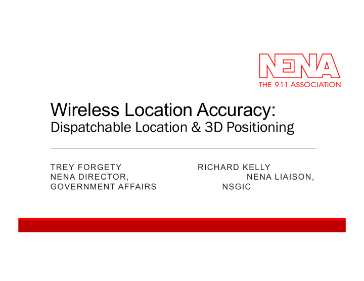 wireless location accuracy