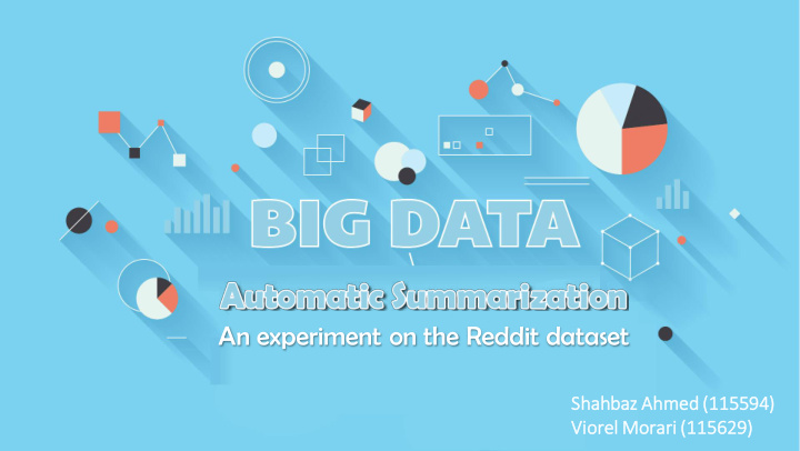 an experiment on the reddit dataset