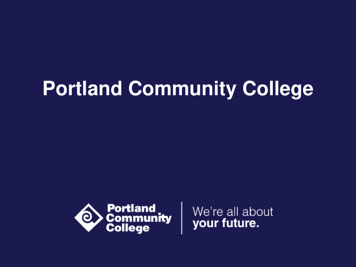 portland community college pcc at a glance