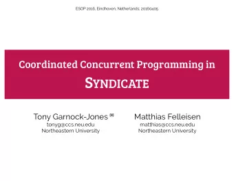 How can we organise  our interactive programs?  How can we organise  our interactive programs?