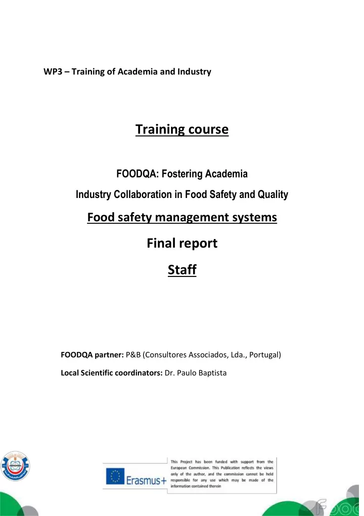 training course