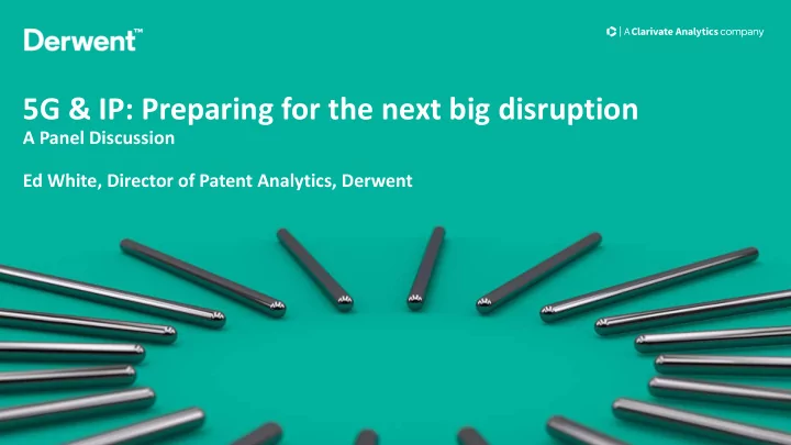 5g ip preparing for the next big disruption
