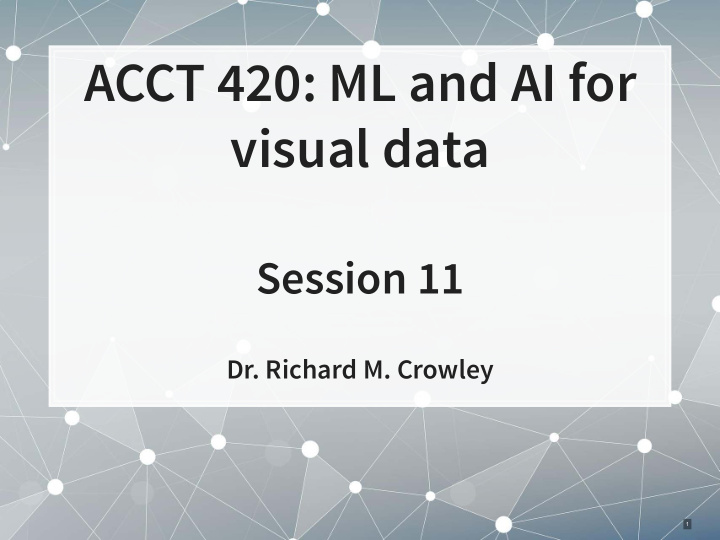acct 420 ml and ai for visual data