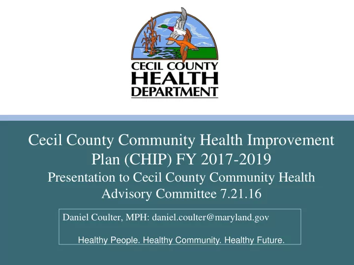 plan chip fy 2017 2019