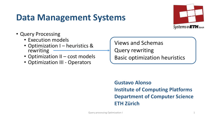 data management systems