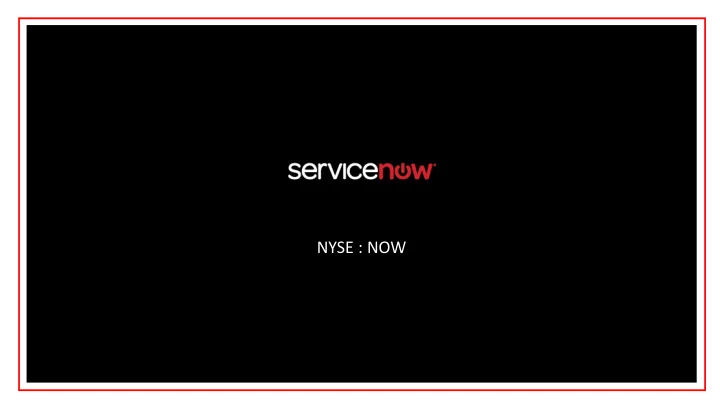 nyse now our team