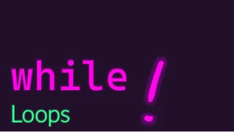 while  Loops Introducing: while Loops  General form of a while loop statement:  while [boolean