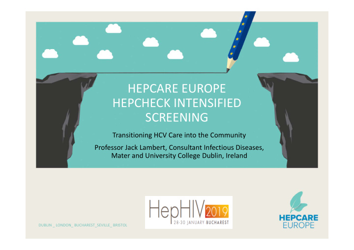 hepcare europe hepcheck intensified screening