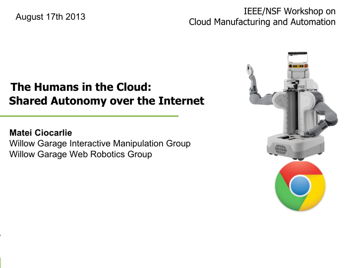 the humans in the cloud shared autonomy over the internet