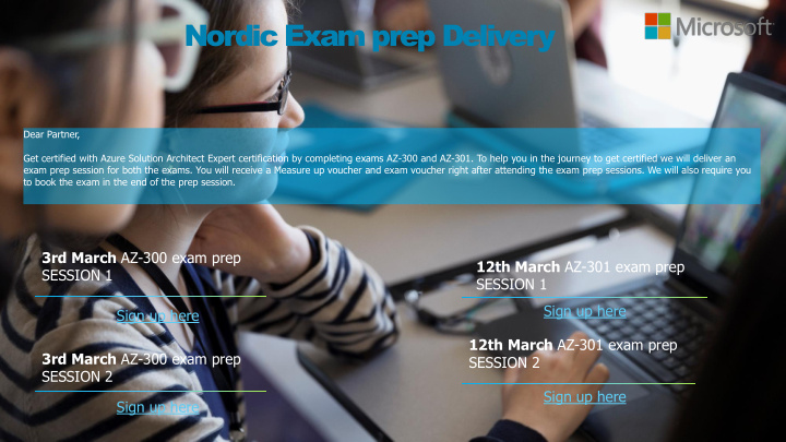 nordic exam prep delivery