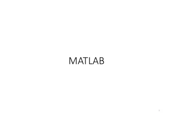 MATLAB  1  Mathematical Software   Symbolic Math Packages - This amorphous set of packages can