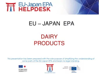 PRODUCTS  This presentation has been prepared with the sole purpose of simplifying the