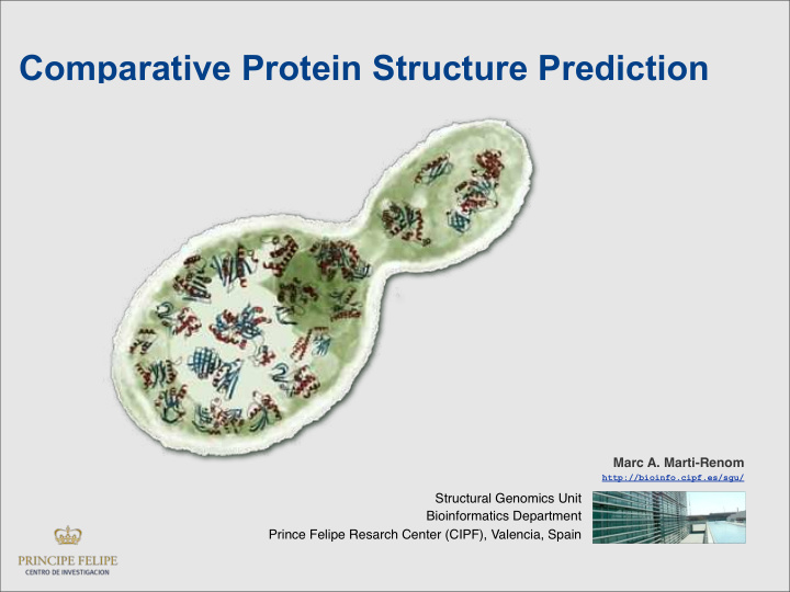 comparative protein structure prediction