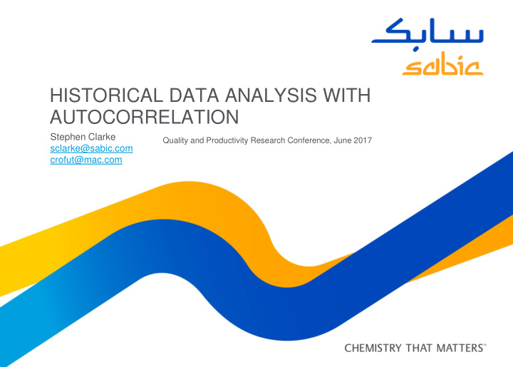 autocorrelation