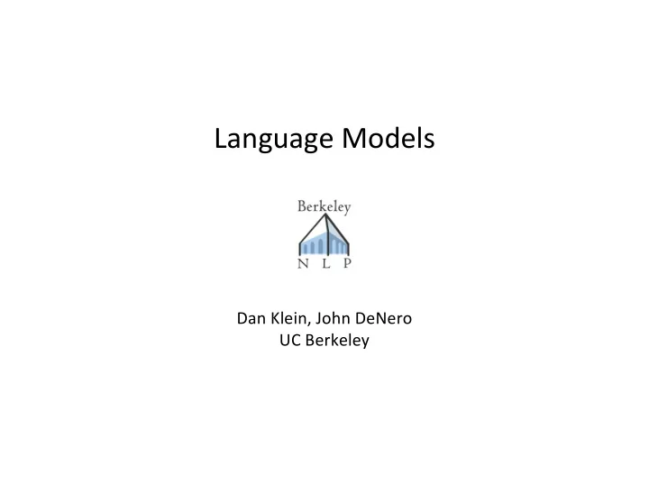 language models