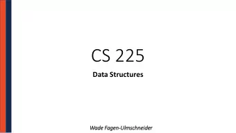 CS 225  Data Structures  Wad  ade Fag  agen-Ulm  lmschneid  ider  #include &quot;sphere.h&quot;