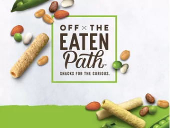 Pea &amp; Pinto Bean Sticks  100g  RRP $3.99  Health Star Rating:  3.5 Stars  Key Product Benefits