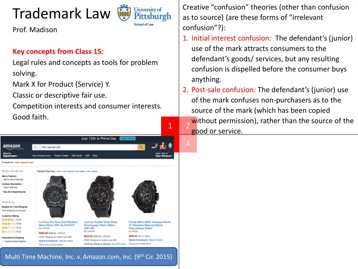 trademark law