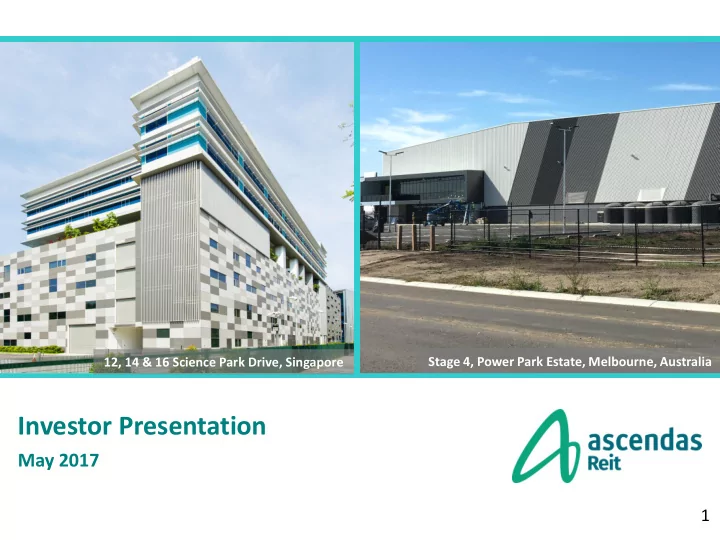 investor presentation