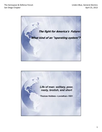 Lif  Life of man: solitary, poor,  f  li  nasty, brutish, and short  Thomas