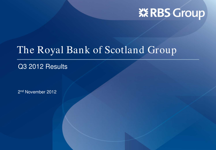 the royal bank of scotland group