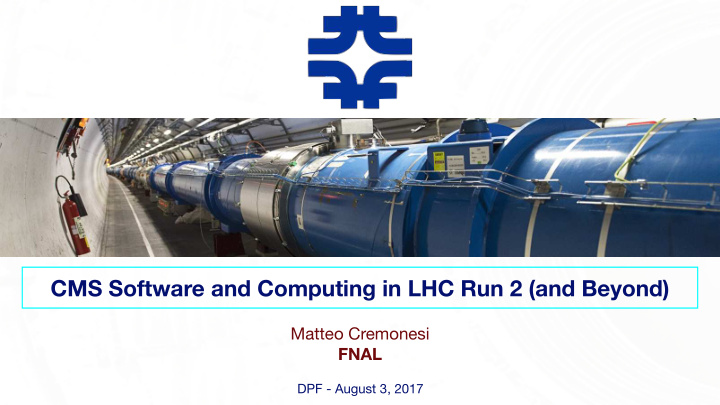 cms software and computing in lhc run 2 and beyond