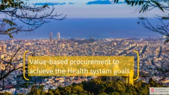 achieve the Health system goals  _all agents system has a role and responsibility in  improving and