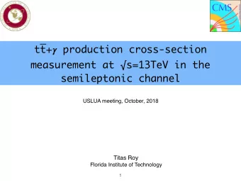 tt  +  production cross-section measurement at  s=13TeV in the  semileptonic channel