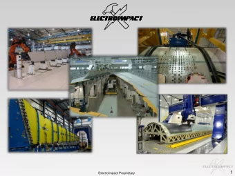 1  Electroimpact Proprietary  About Ben Hempstead, PE  BSME University of Washington  Started