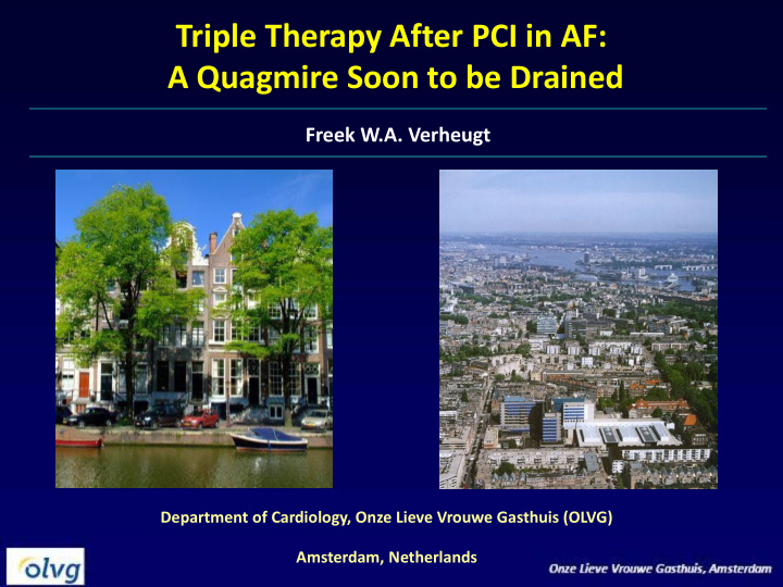 triple therapy after pci in af a quagmire soon to be