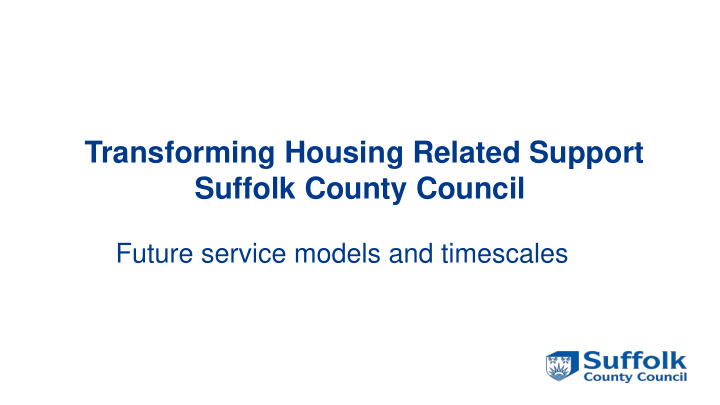 suffolk county council