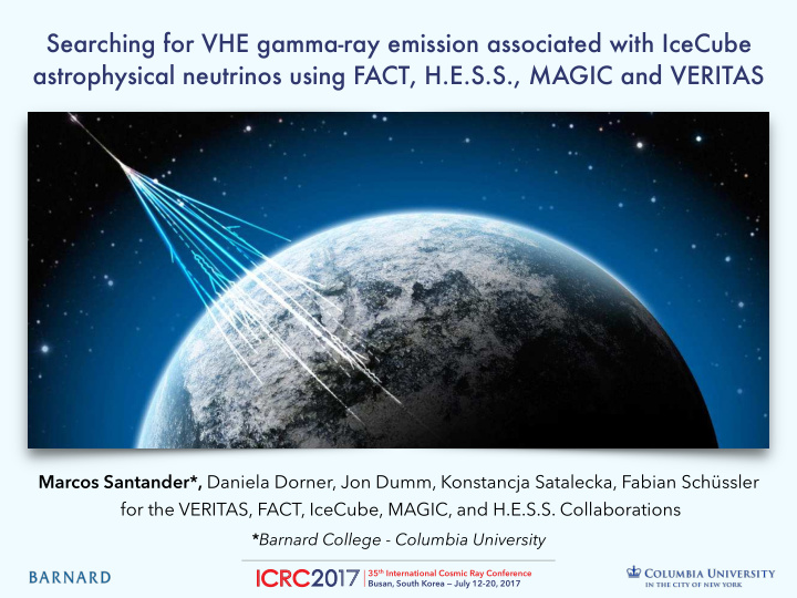 searching for vhe gamma ray emission associated with