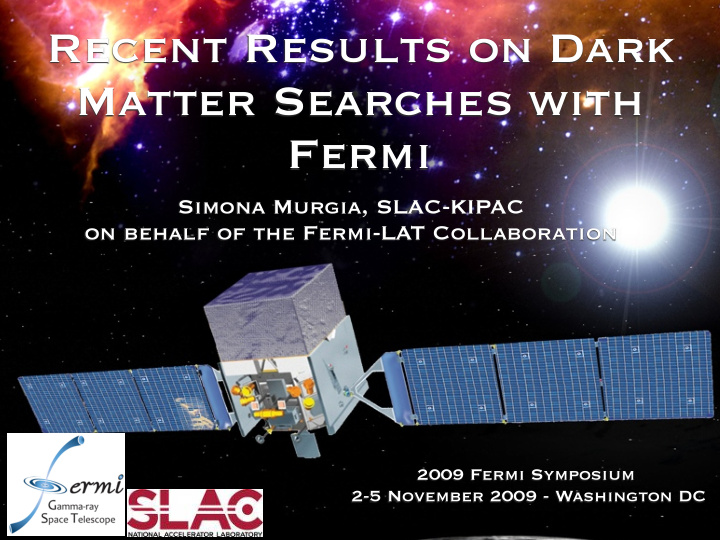 recent results on dark matter searches with fermi