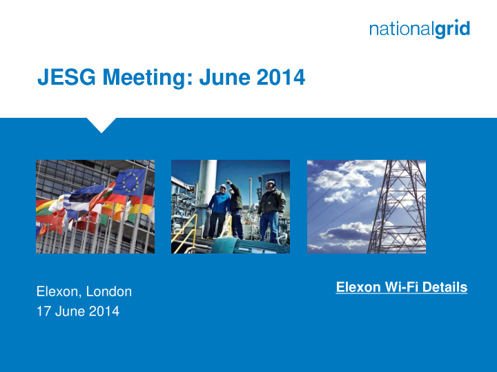 jesg meeting june 2014