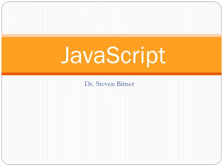 javascript